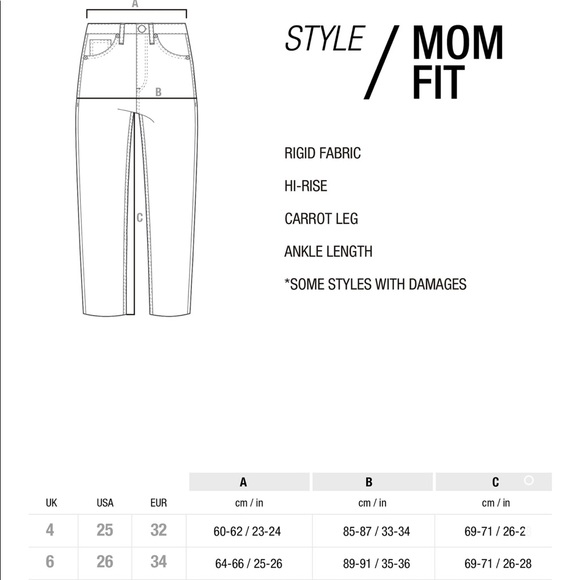 Zara Mom Fit Jeans - Picture 7 of 7